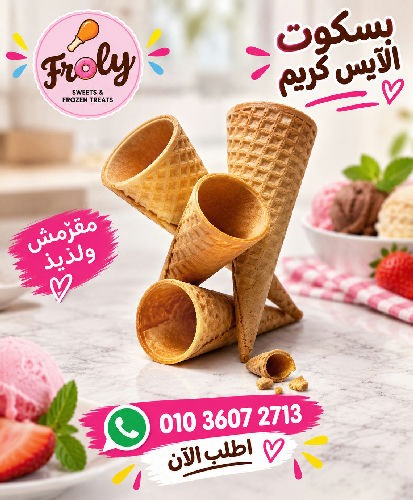 دومانسي - بسكويت ايس كريم