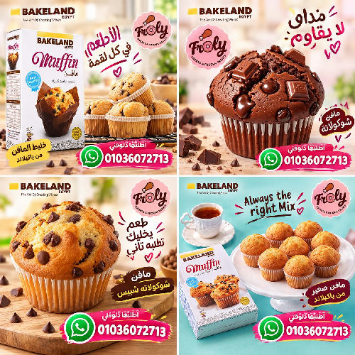 مافن كيك فانيليا بيك لاند