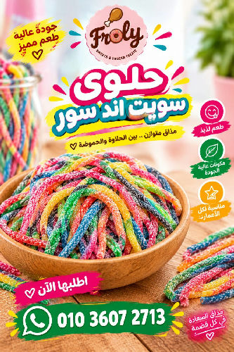 جيلي ديملا كولا ومشكل سور 250 جم