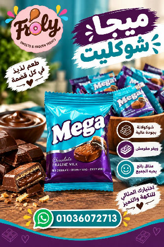 ميجا شوكليت 250 جم